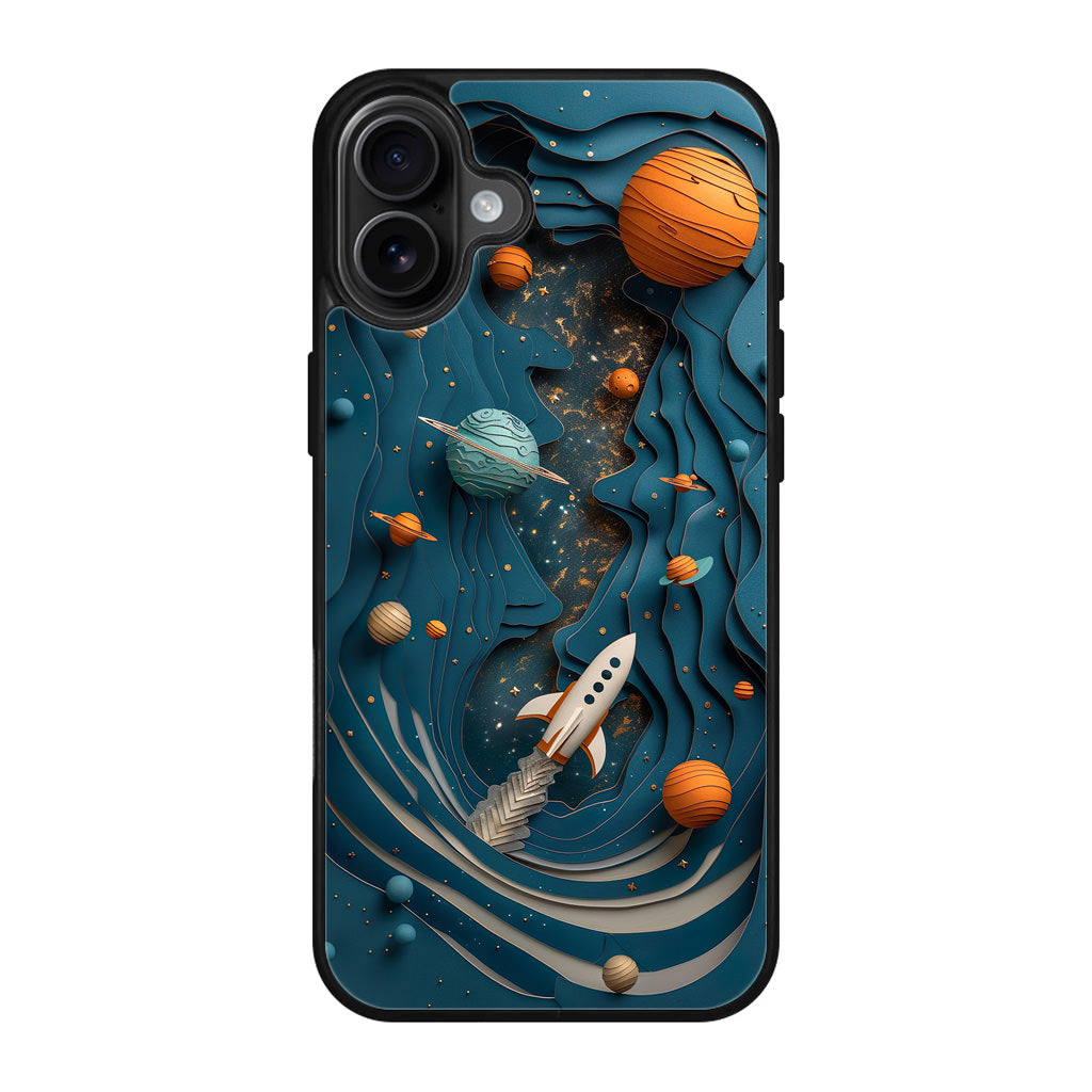 Cardboard Cosmos iPhone 17 Case