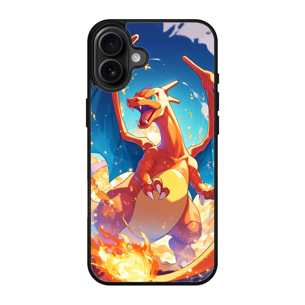 Charizard Crimson Storm iPhone 17 Case