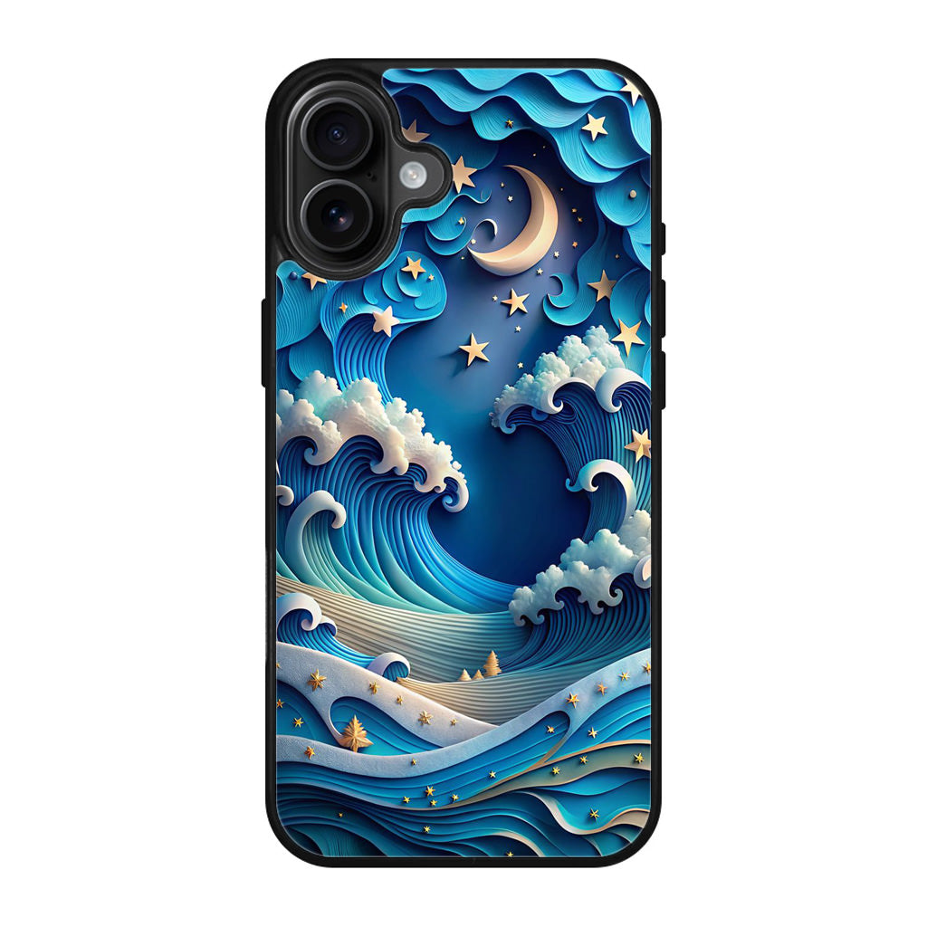 Dreamtide Where Stars Kiss the Sea iPhone 17 Case