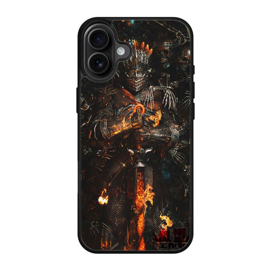 Ember King Warden Cursed Flame iPhone 17 Case