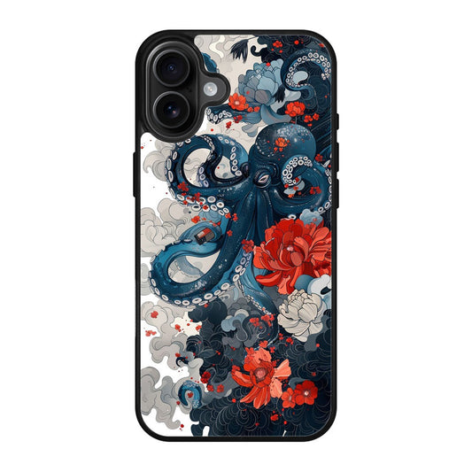 Floral Kraken iPhone 17 Case