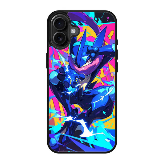 Greninja Aqua Blast iPhone 17 Case