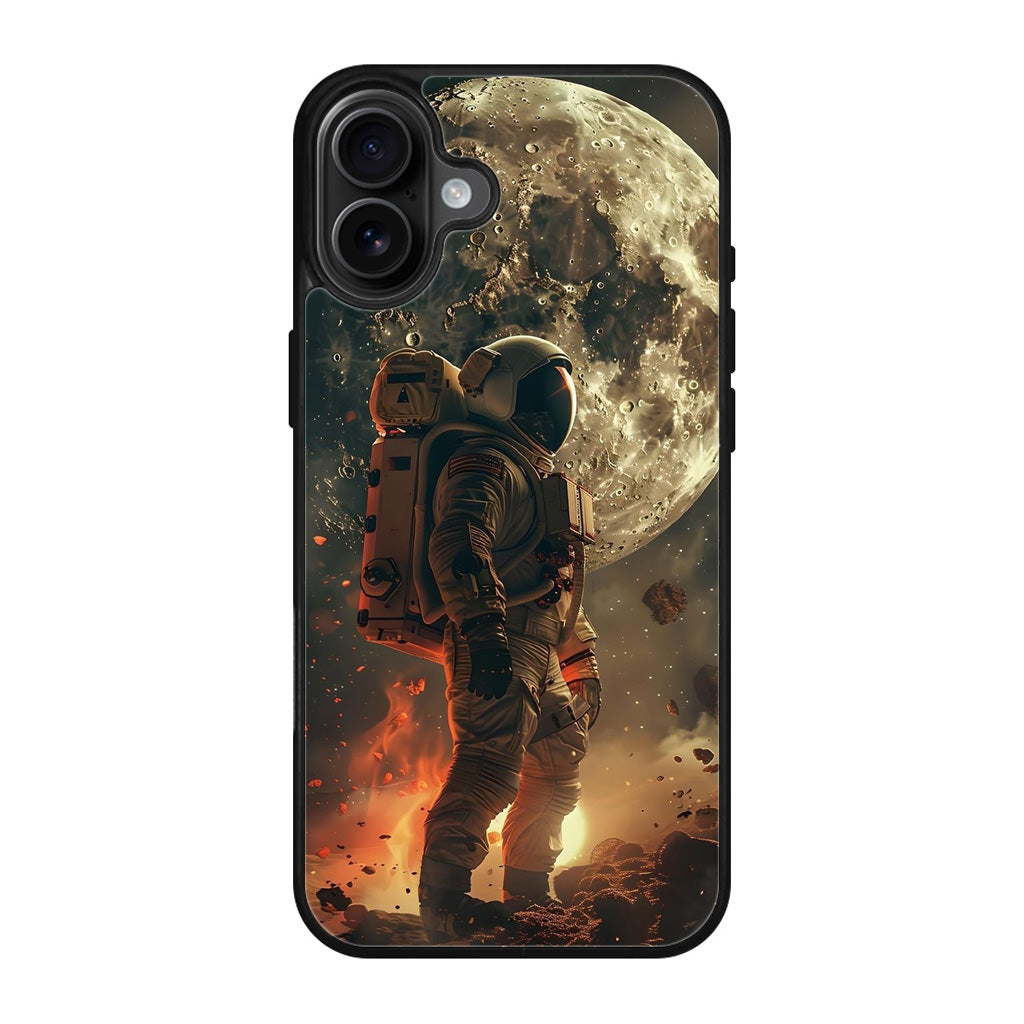 Lunar Sentinel Guardian of the Void iPhone 17 Case