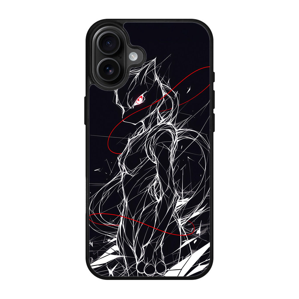 Mewtwo Silent Anomaly iPhone 17 Case
