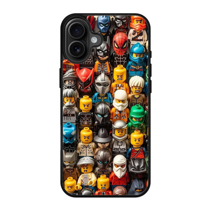 Mini Figures Heroes Assemble iPhone 17 Case