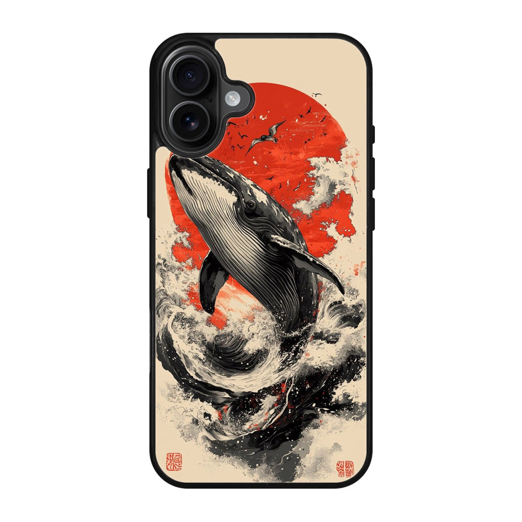 The Whale Rises iPhone 17 Case