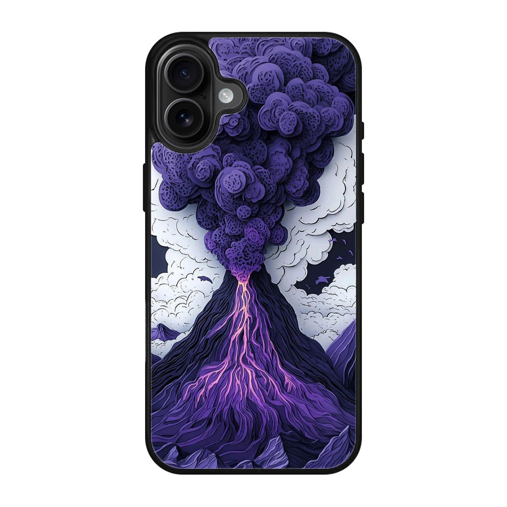 Violet Fury The Awakening Volcano iPhone 17 Case