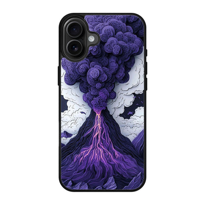 Violet Fury The Awakening Volcano iPhone 17 Case