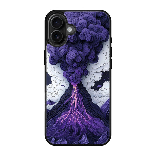 Violet Fury The Awakening Volcano iPhone 17 Case