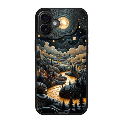 Whispers of the Lunar Valley iPhone 17 Case
