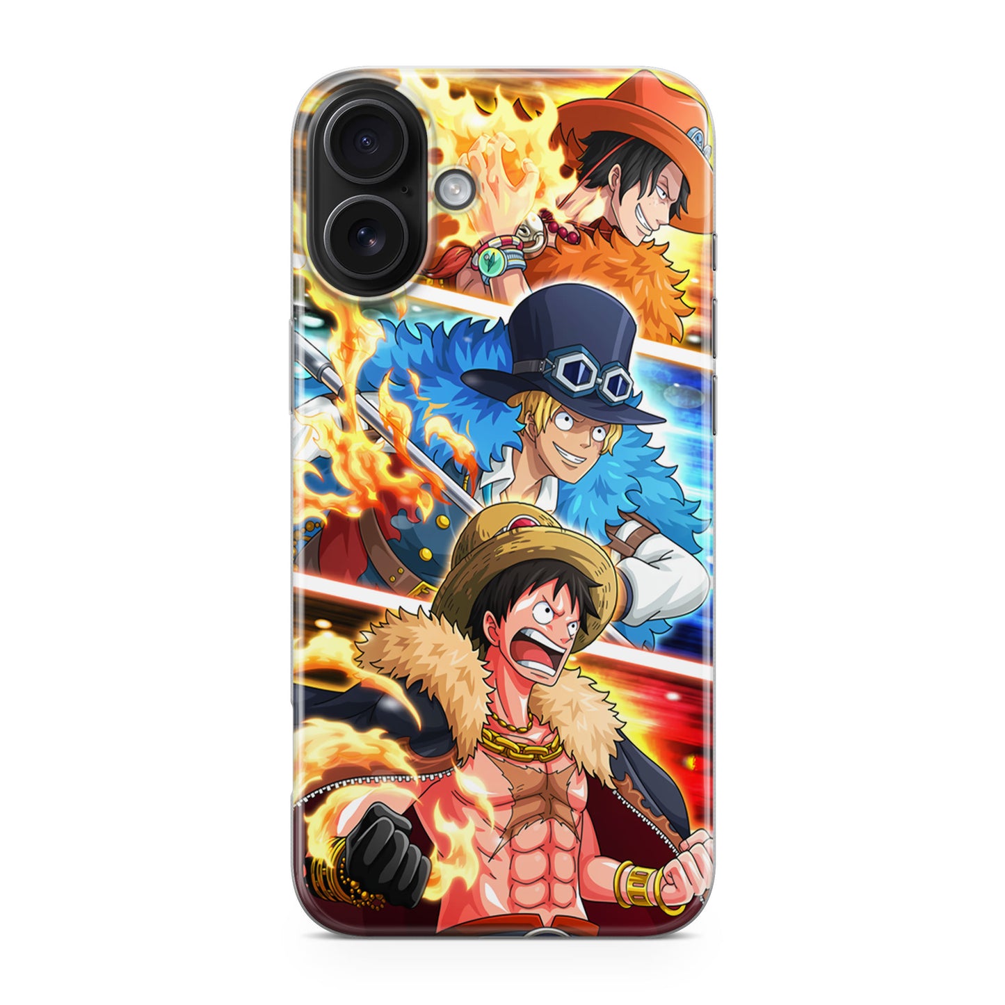 Ace Sabo Luffy iPhone 17 Case