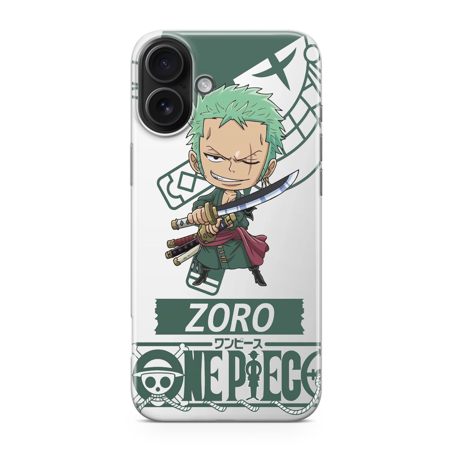 Chibi Zoro iPhone 17 Case