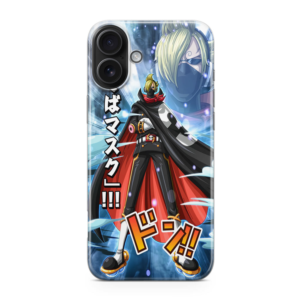 Stealth Black Sanji iPhone 17 Case