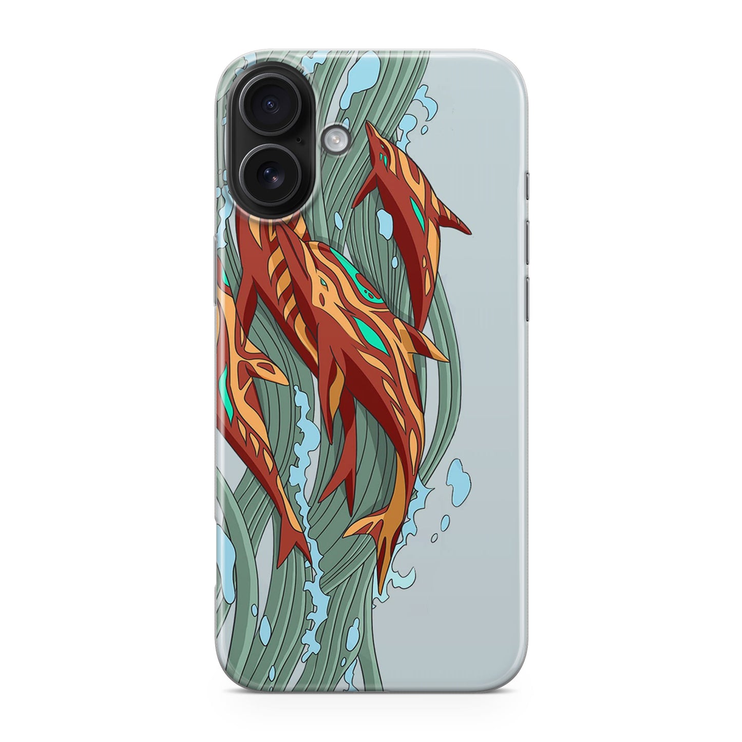 Aquamarine Revenge iPhone 17 Case