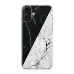 B&W Marble iPhone 17 Case
