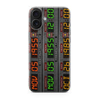 Back To The Future Time Circuits iPhone 17 Case
