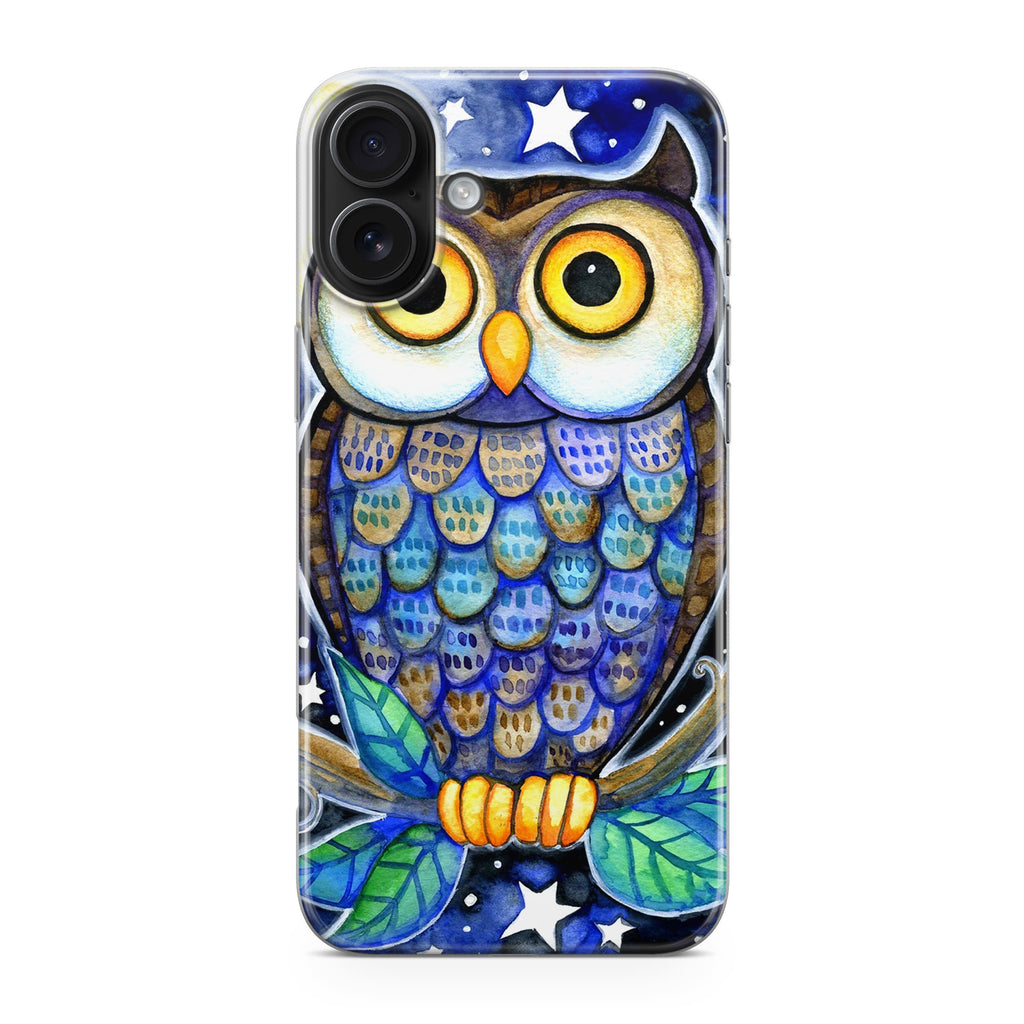 Bedtime Owl iPhone 17 Case