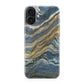 Blue Wave Marble iPhone 17 Case