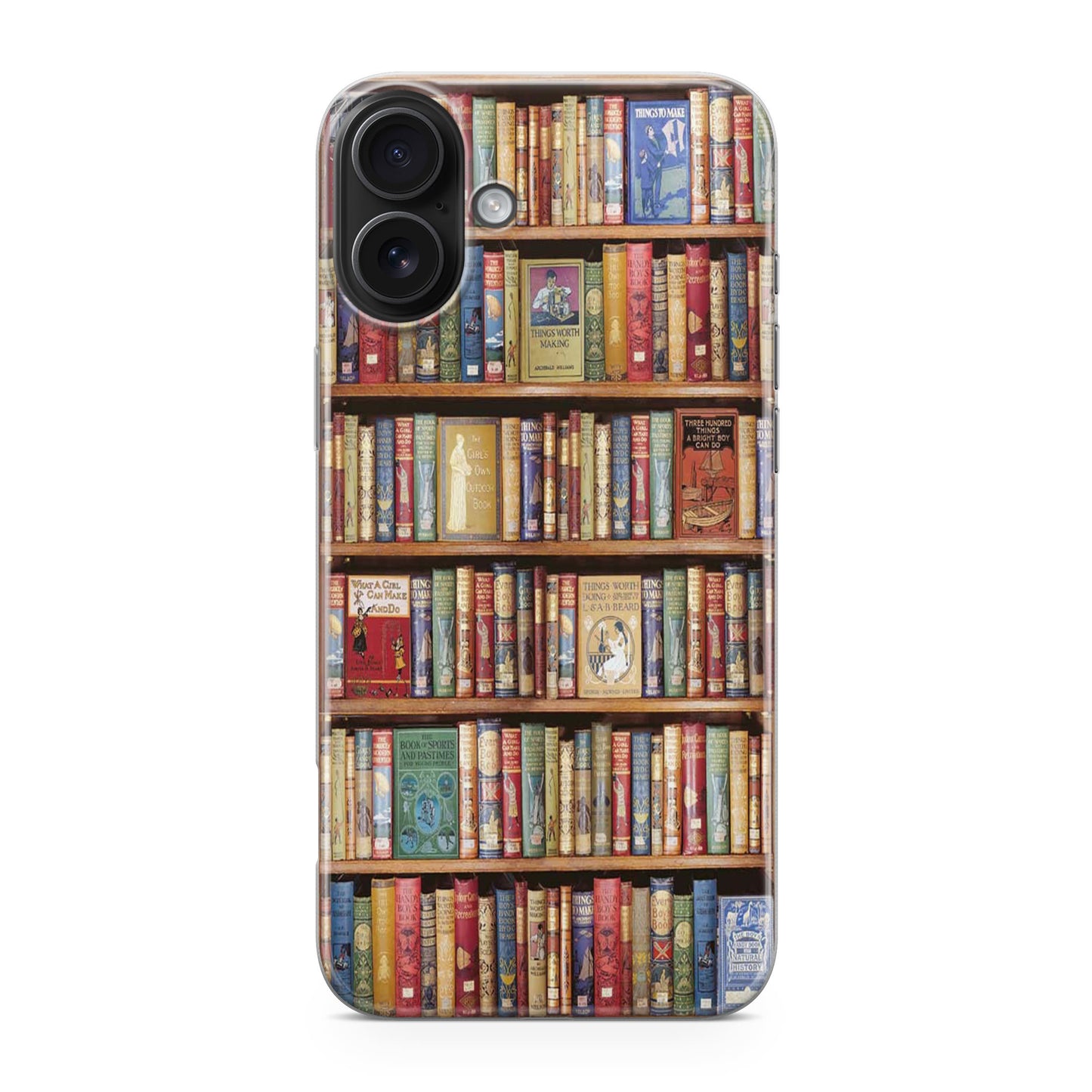 Bookshelf Library iPhone 17 Case