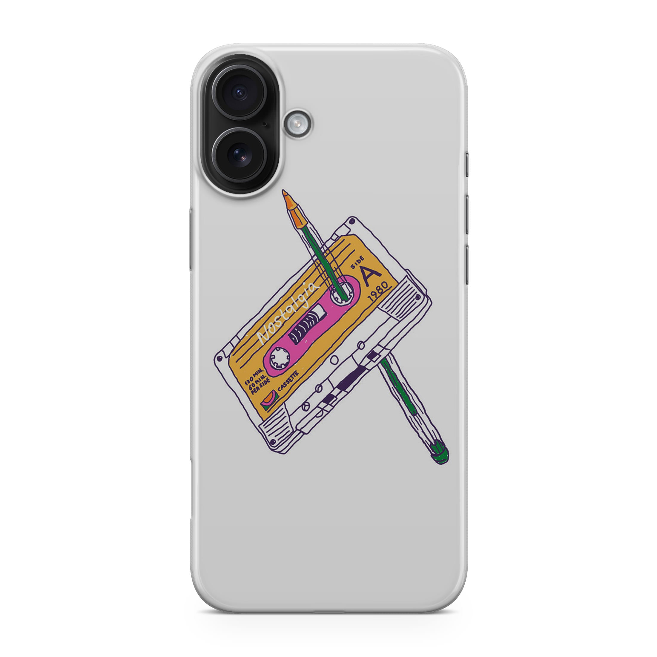Cassete Tape Old iPhone 17 Case