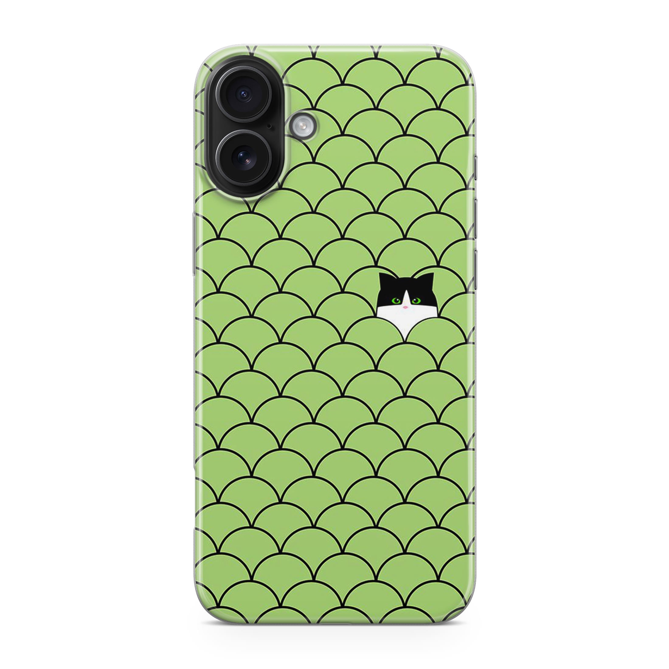 Cat Circles iPhone 17 Case