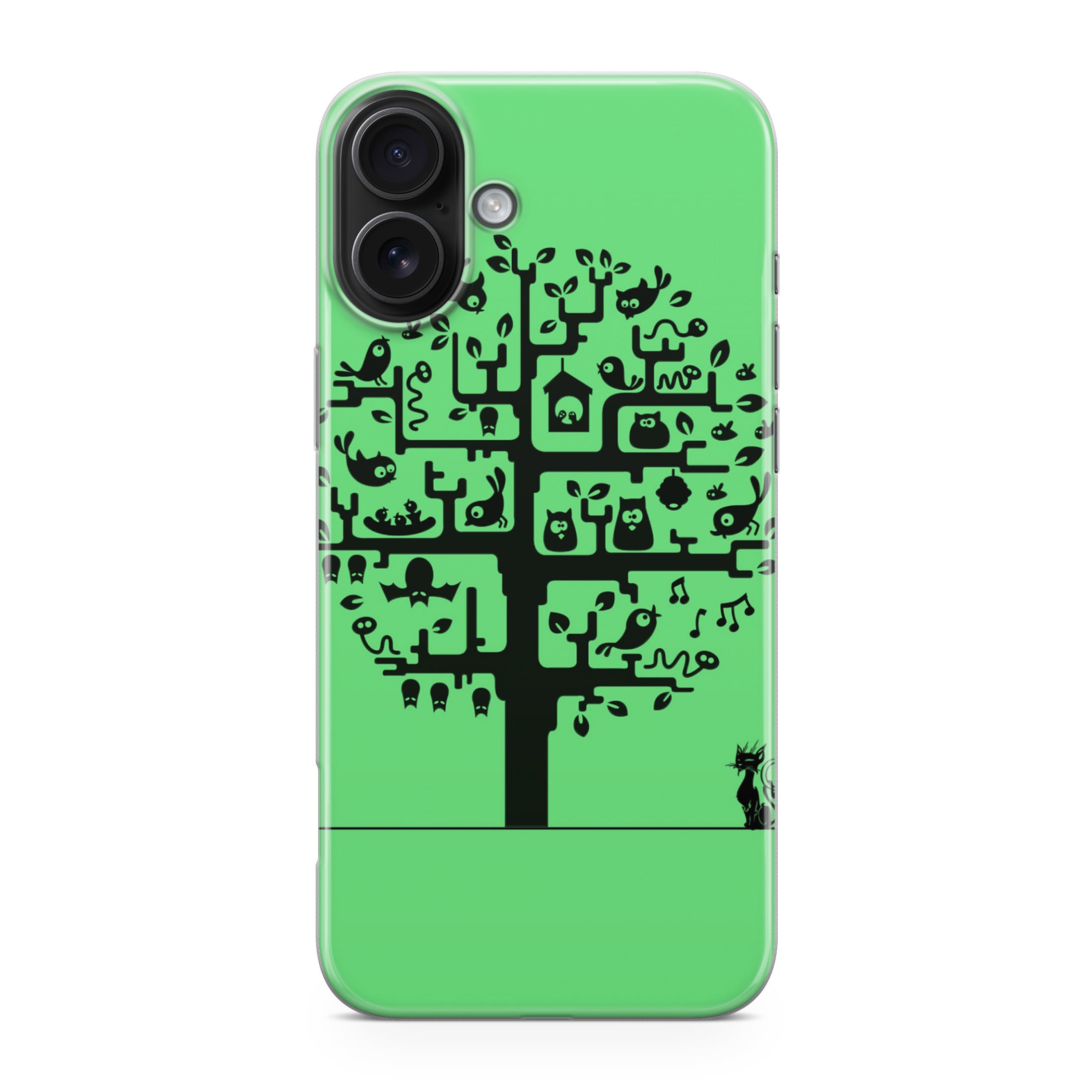 Cat Tree iPhone 17 Case