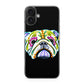 Colorful Bulldog Art iPhone 17 Case