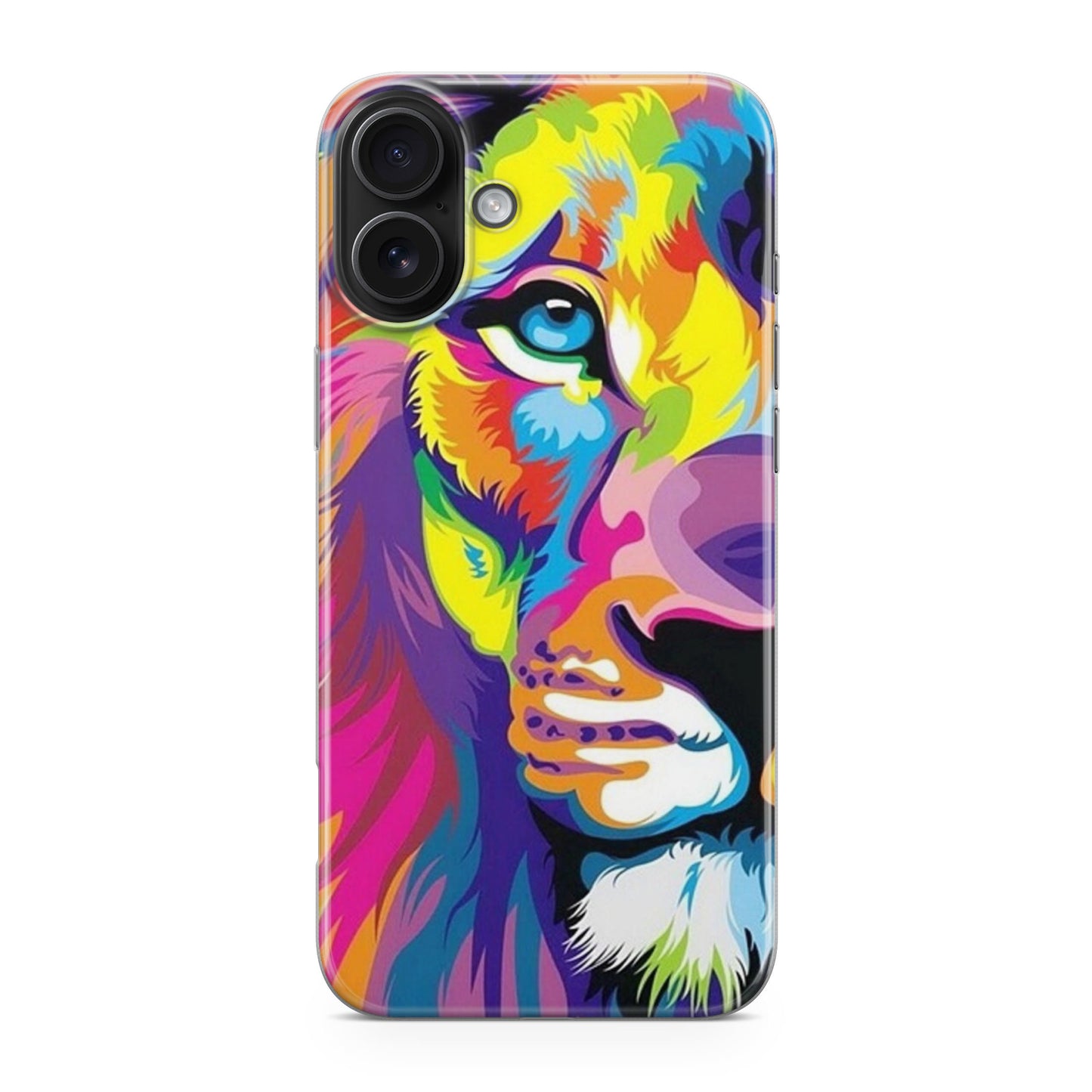 Colorful Lion iPhone 17 Case