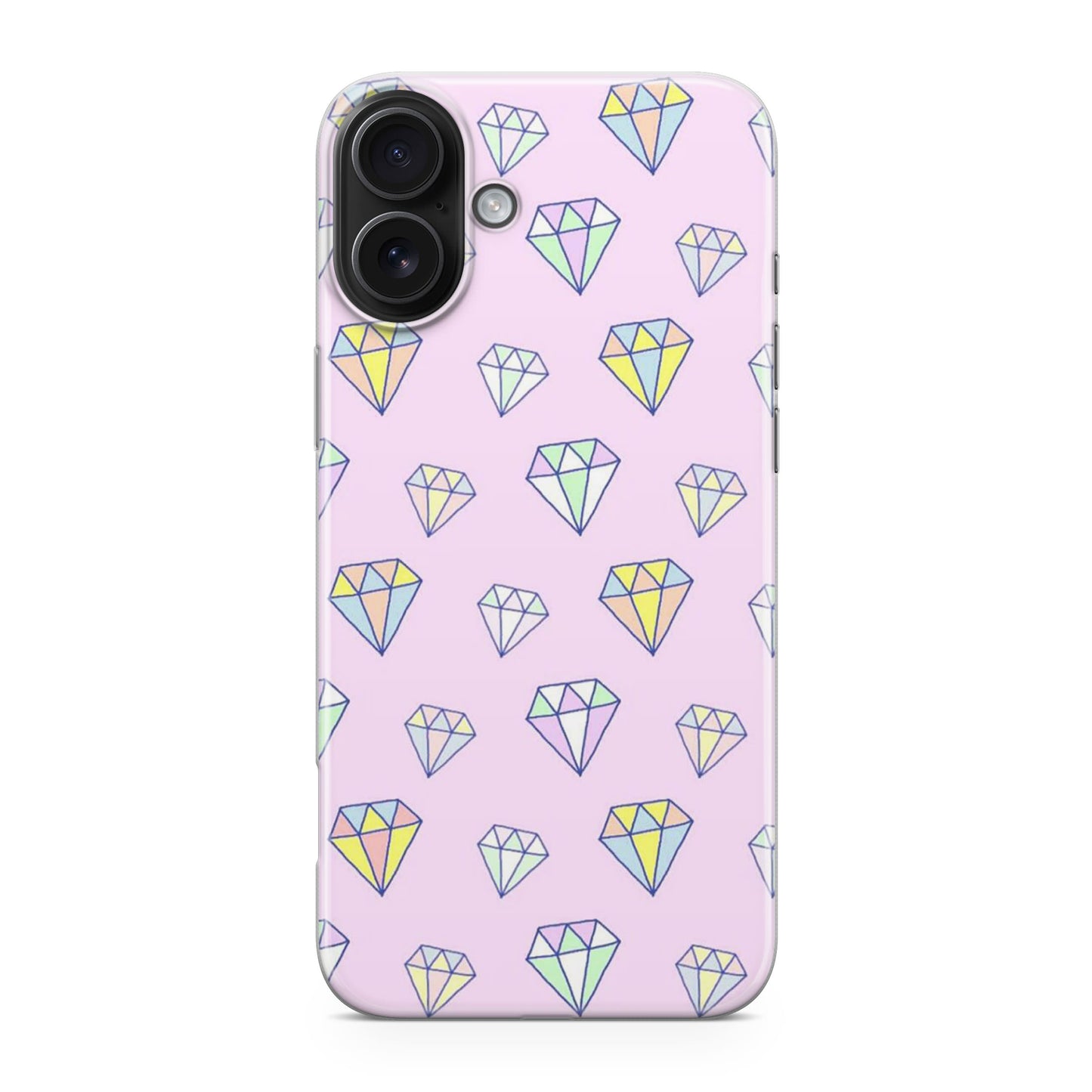 Diamonds Pattern iPhone 17 Case