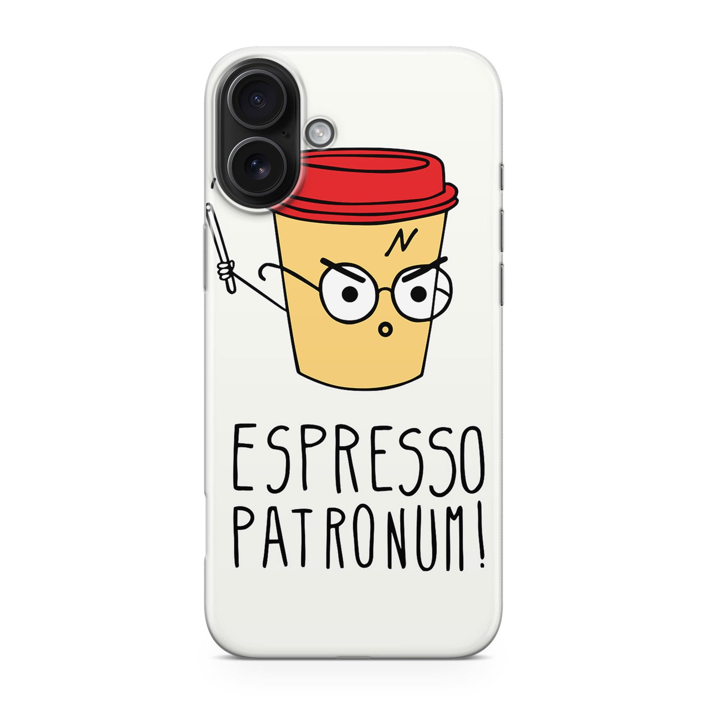 Espresso Patronum iPhone 17 Case