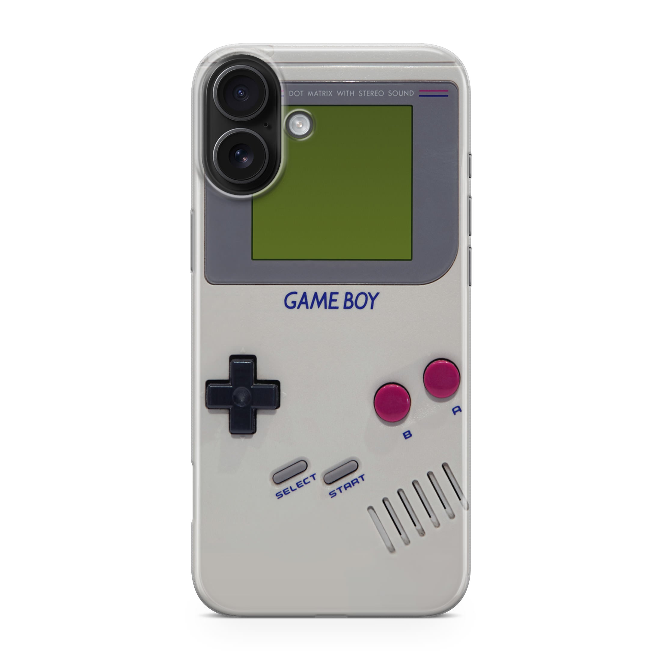 Game Boy Grey Model iPhone 17 Case