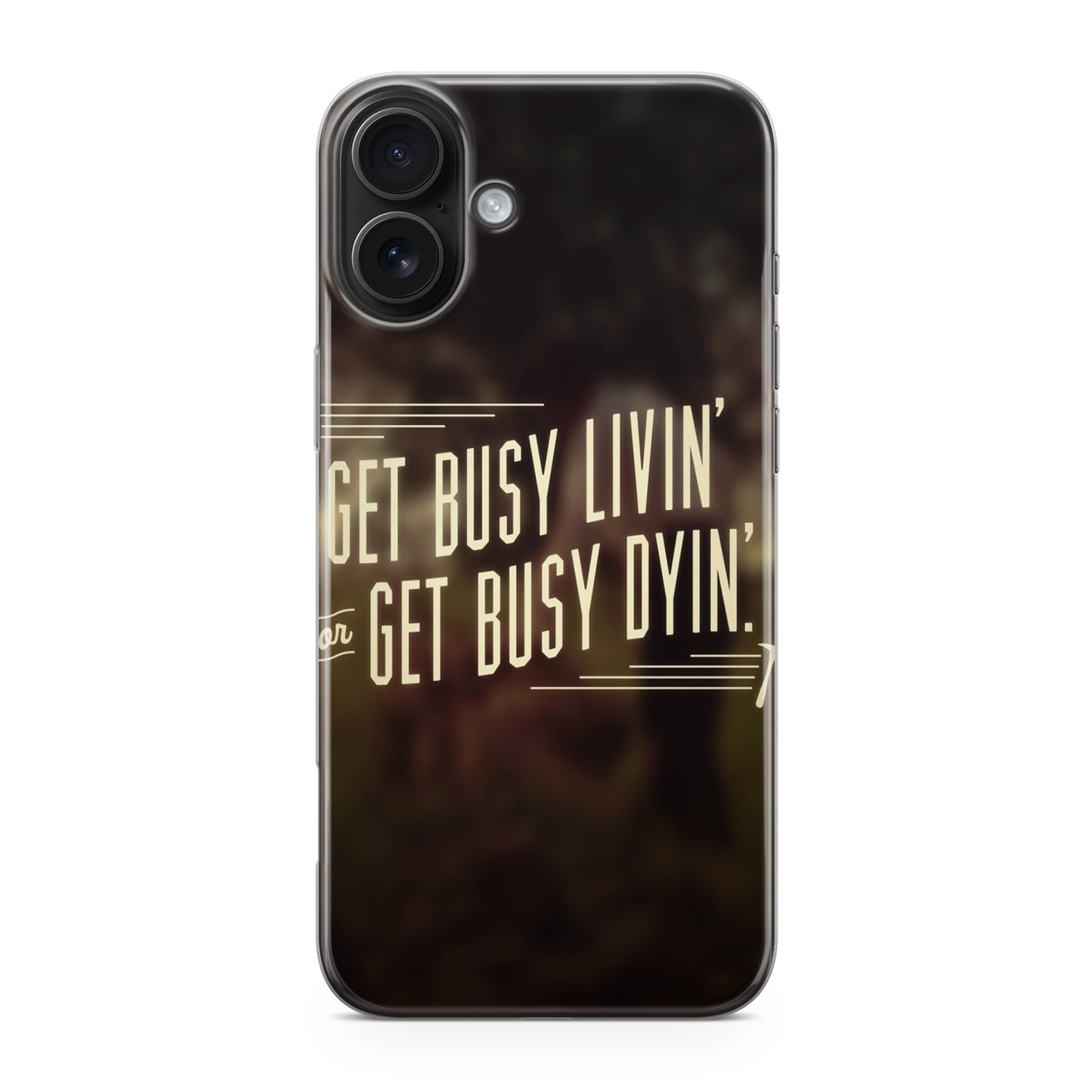 Get Living or Get Dying iPhone 17 Case