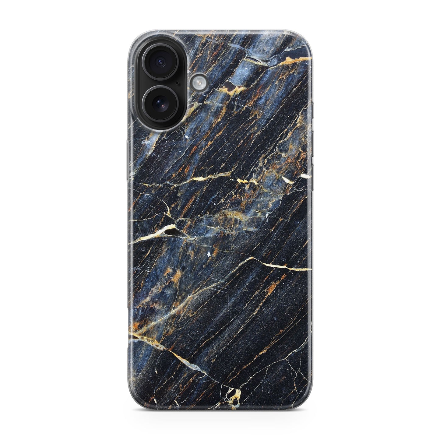 Golden Black Marble iPhone 17 Case
