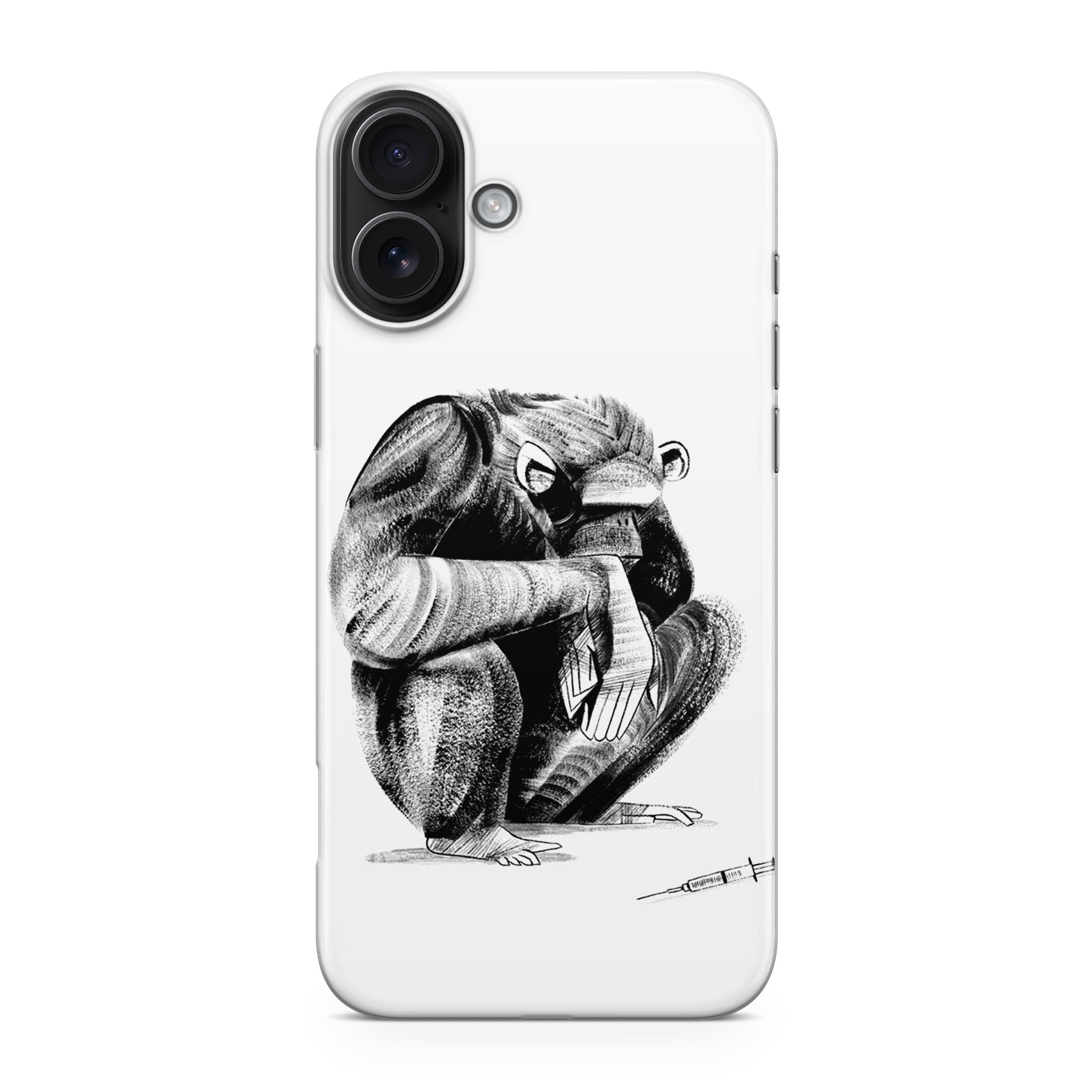 Guinea Chimp iPhone 17 Case