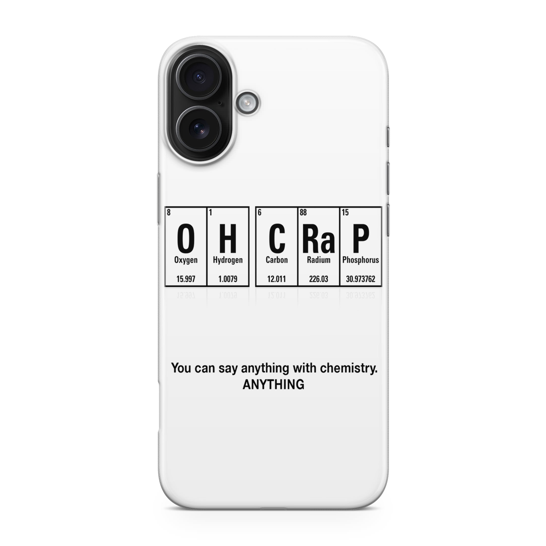 Humor Funny with Chemistry iPhone 17 Case