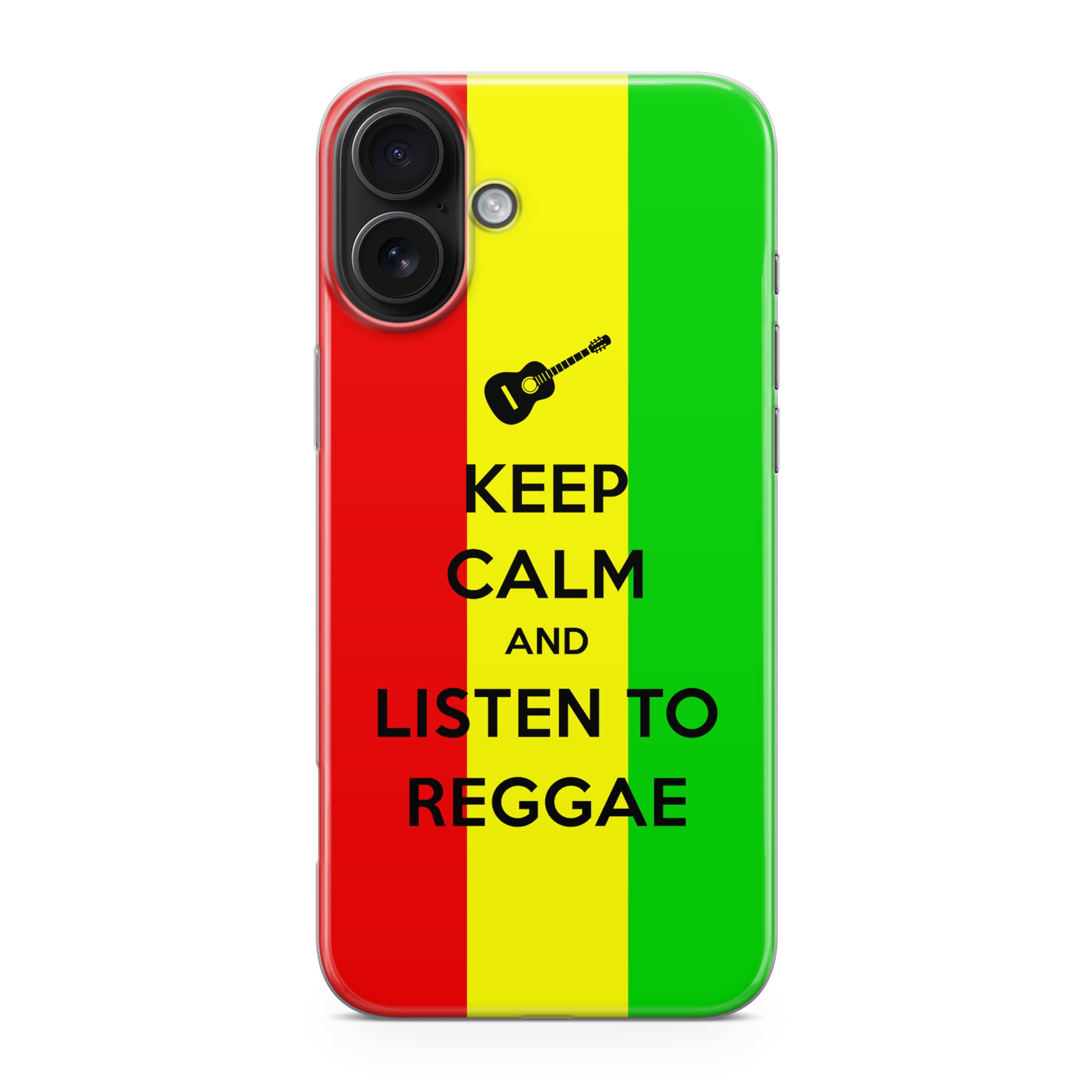 Keep Calm and Listen to Reggae iPhone 17 Case