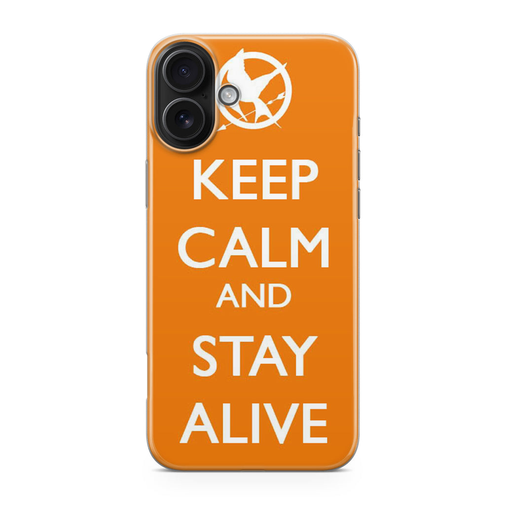 Keep Calm and Stay Alive iPhone 17 Case