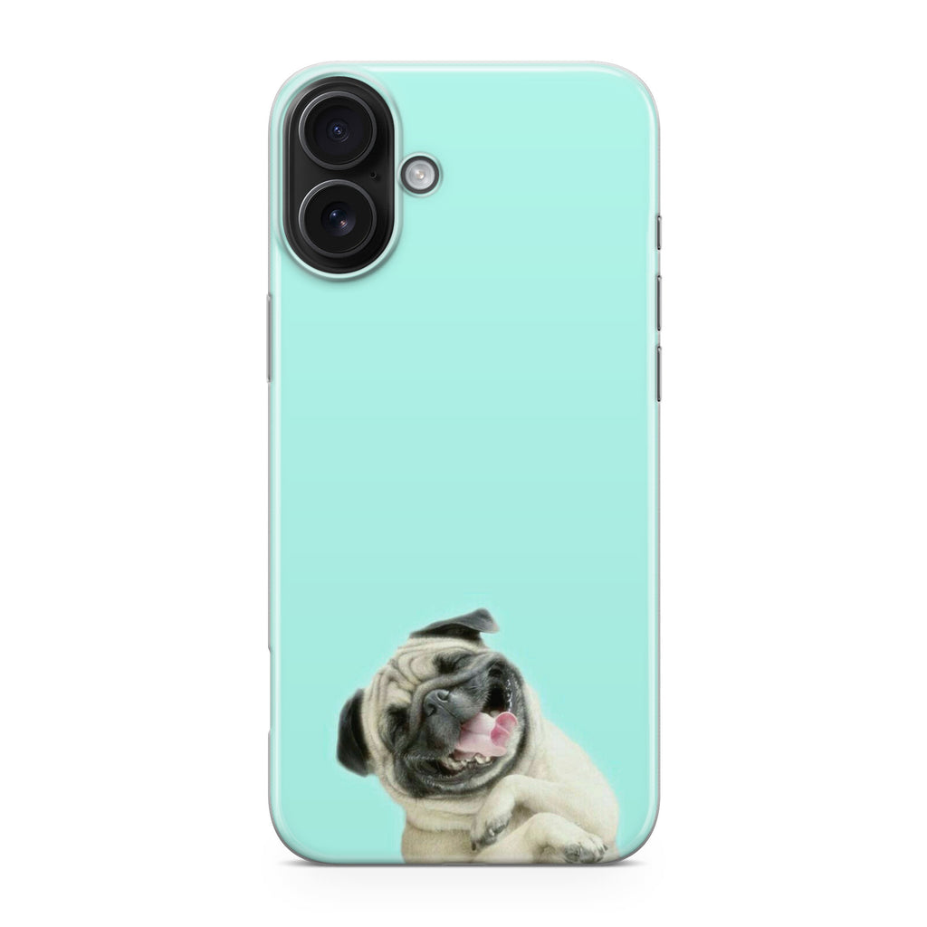 Laughing Pug iPhone 17 Case