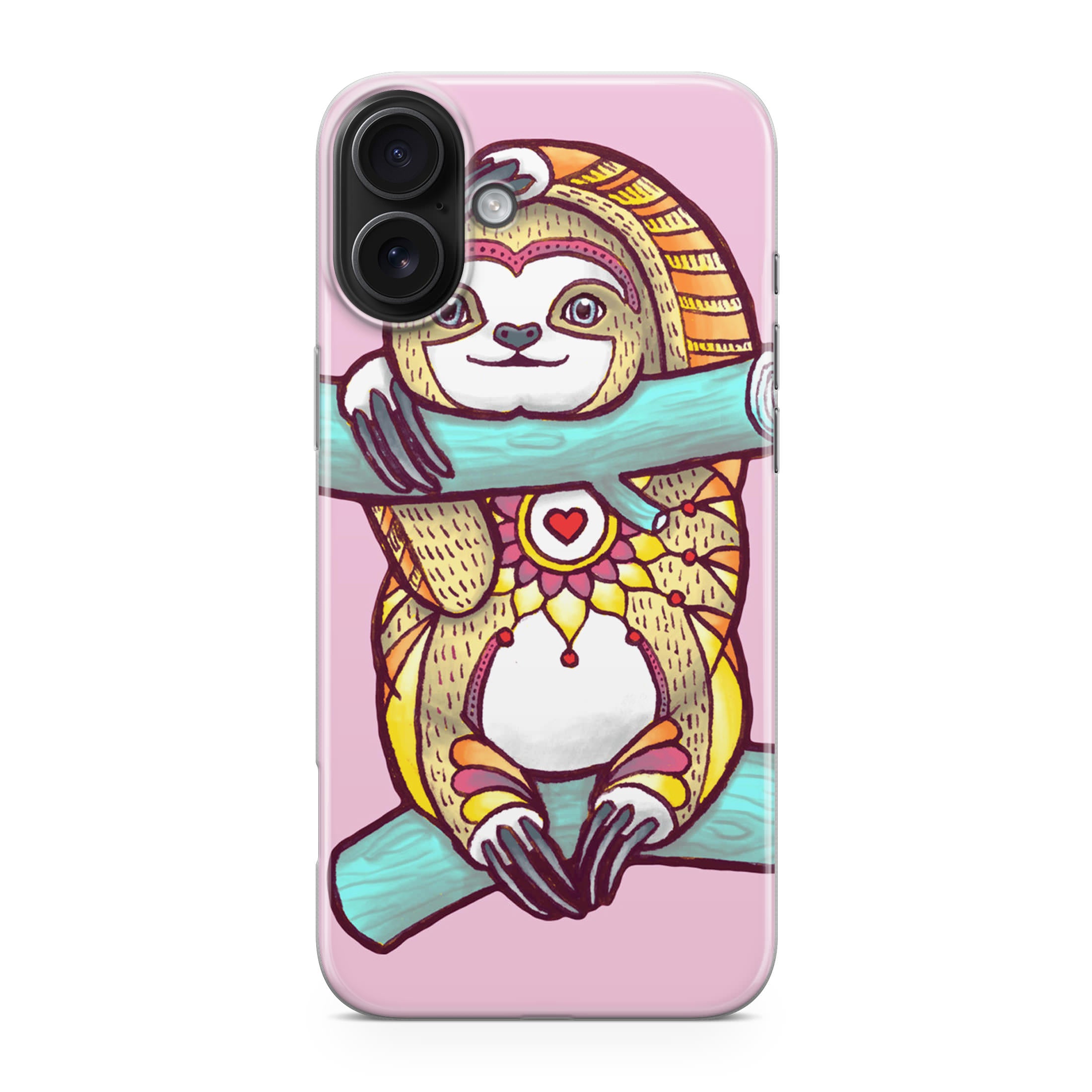 Mandala Sloth iPhone 17 Case
