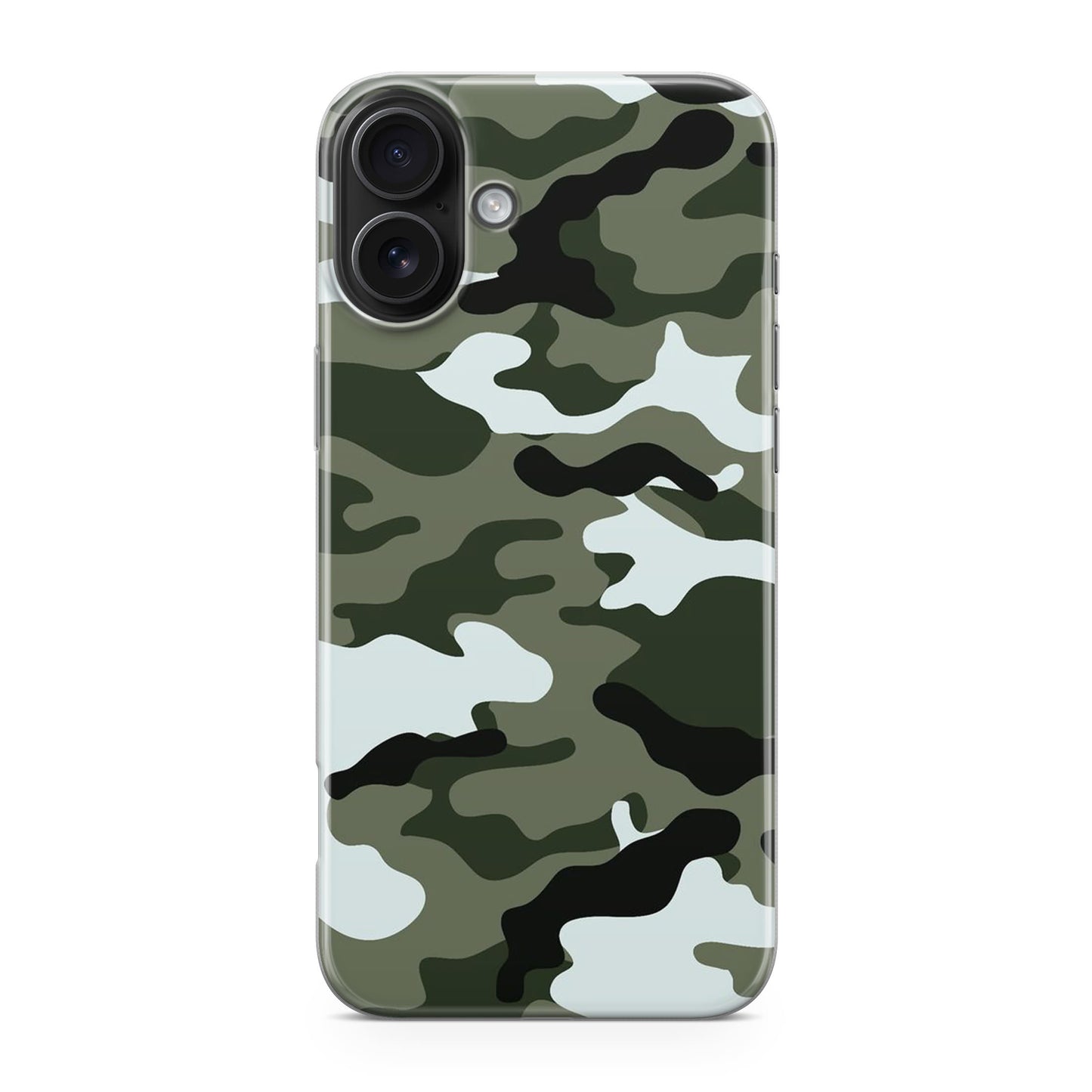 Military Green Camo iPhone 17 Case