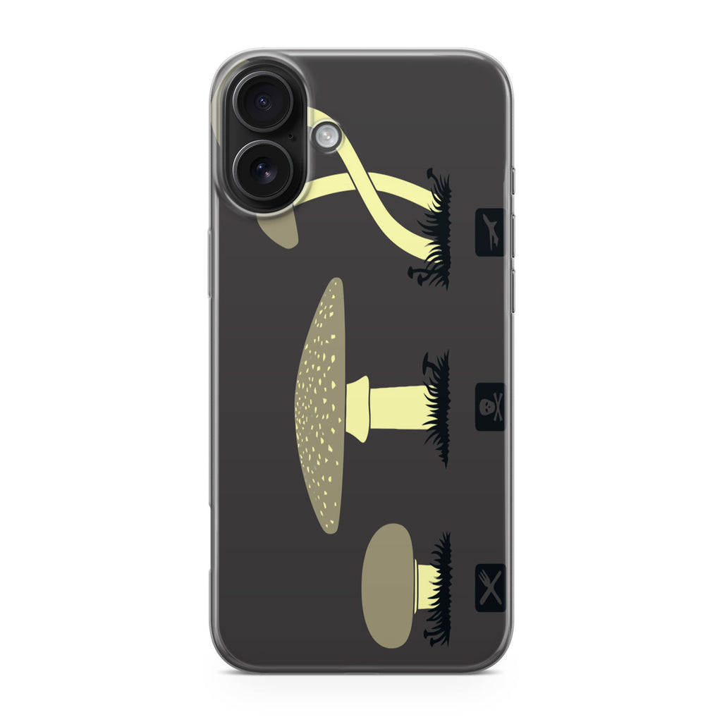 Mushroom Minimalism iPhone 17 Case