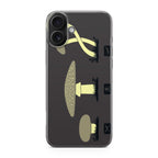 Mushroom Minimalism iPhone 17 Case