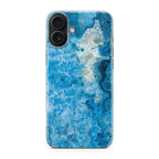 Navy Blue Marble iPhone 17 Case
