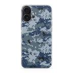Navy Camo iPhone 17 Case