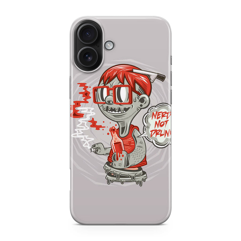 Nerd Not Drunk Zombie iPhone 17 Case