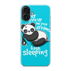 Panda Keep Sleeping iPhone 17 Case
