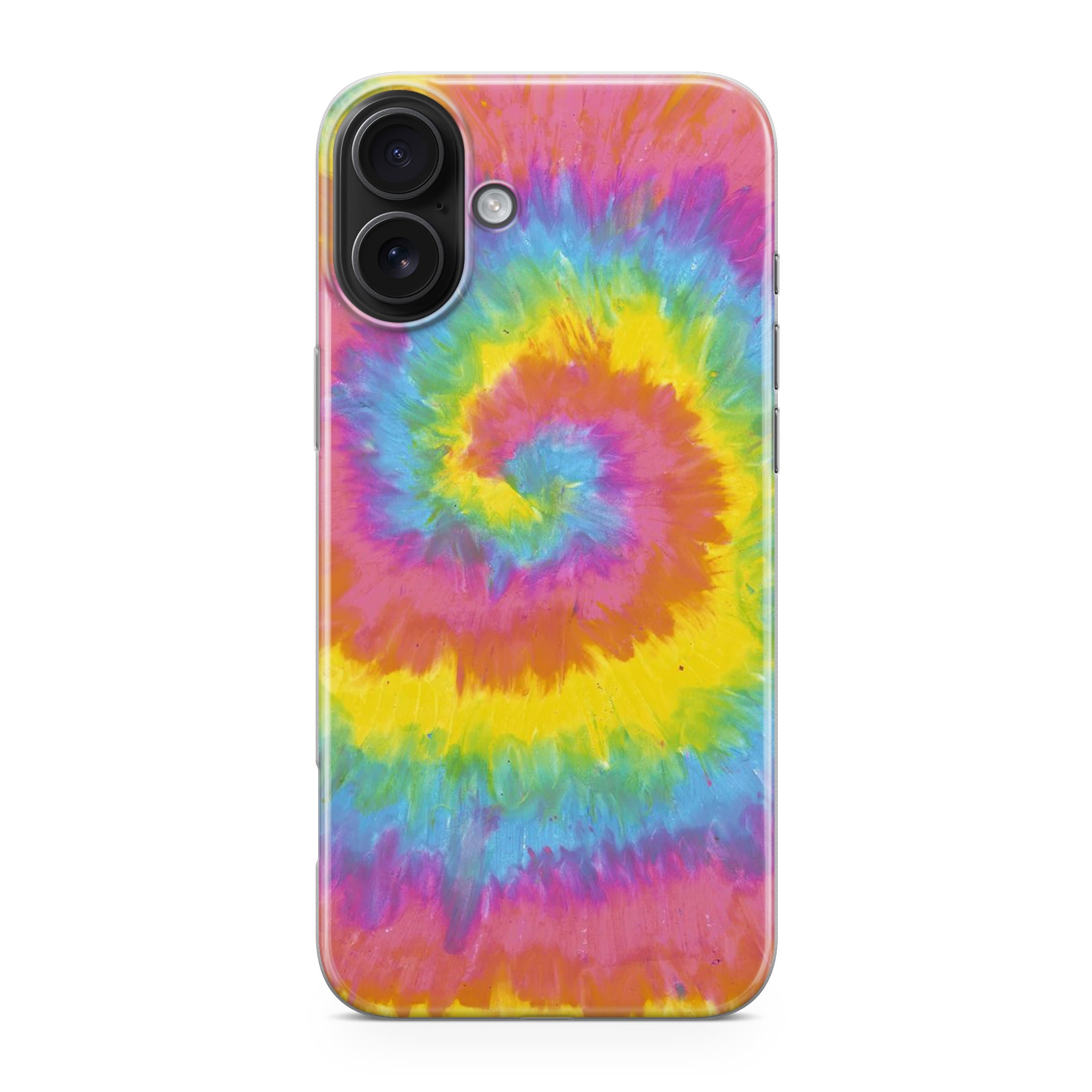 Pastel Rainbow Tie Dye iPhone 17 Case