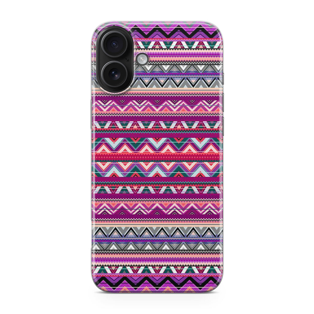 Purple Aztec Art iPhone 17 Case