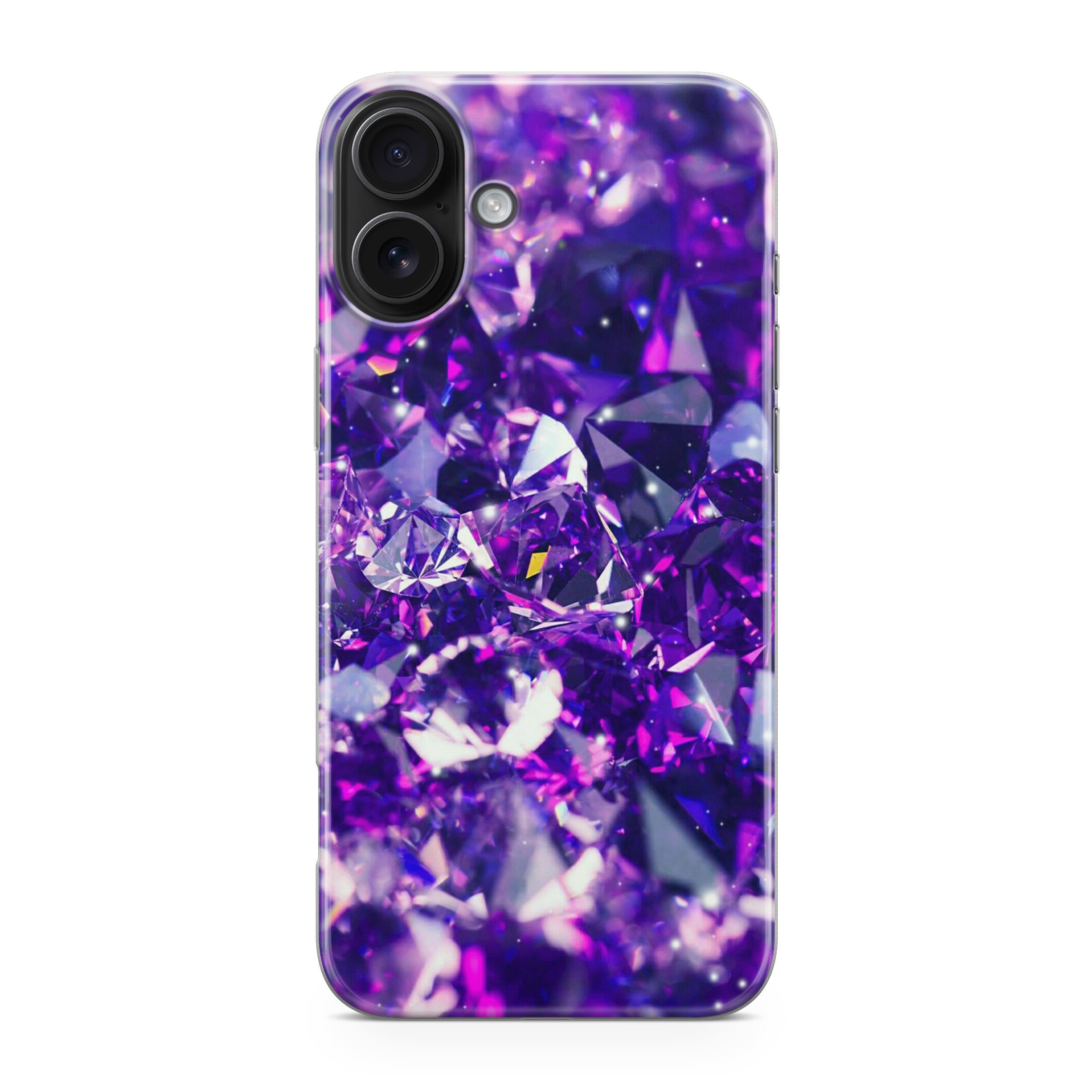 Purple Crystal iPhone 17 Case