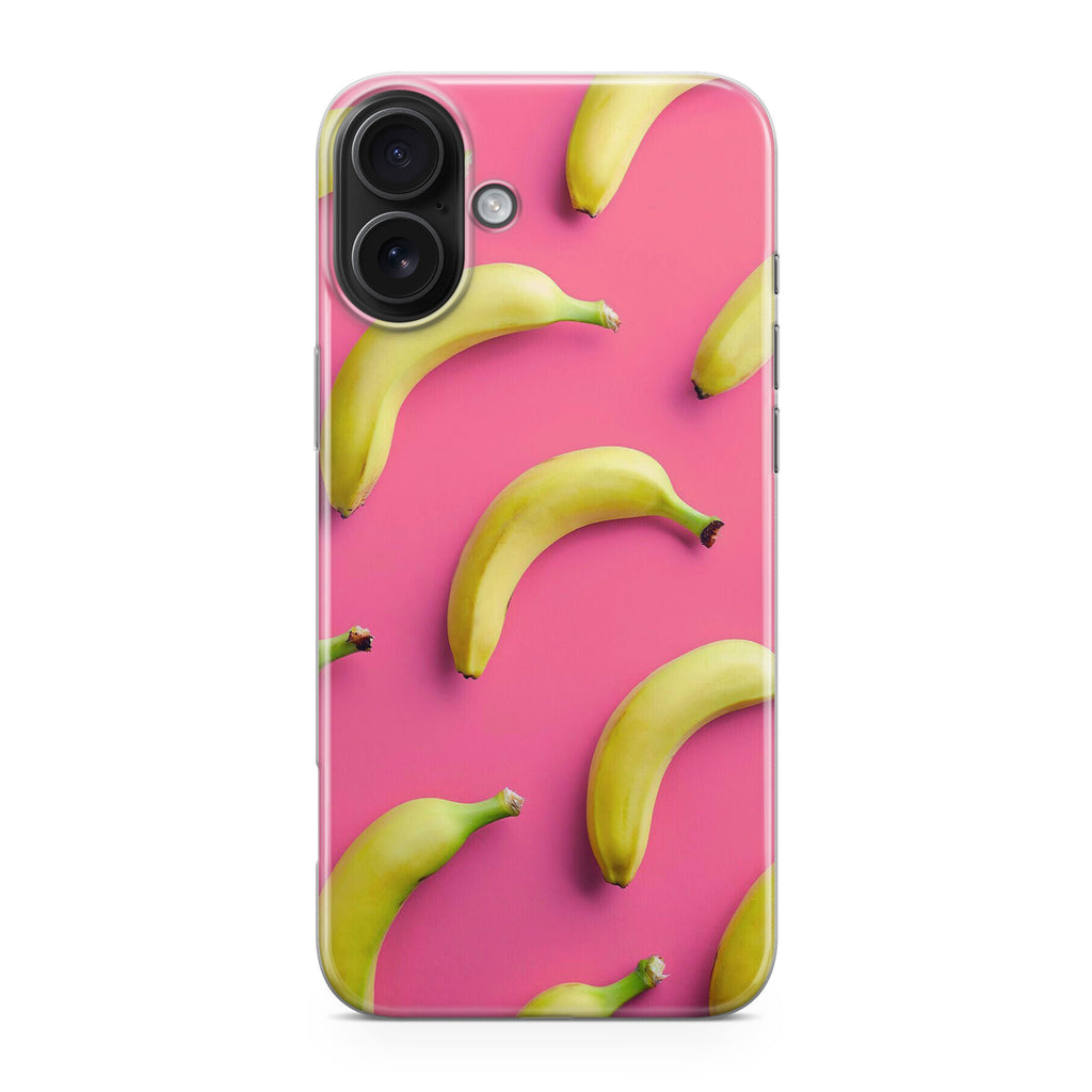 Real Bananas Fruit Pattern iPhone 17 Case